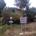 Cartel del pueblo de Baillo/Vayellu